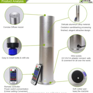 High Quality Small Area Scent Diffuser Machine for Hotel Lobby Aroma Diffuser